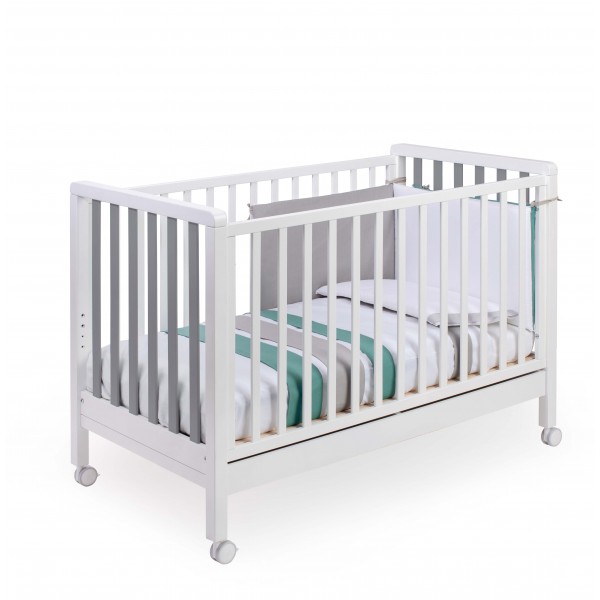 Set Pali Astrid (Lettino Trasformabile + Materasso + Piumone Paracolpi)