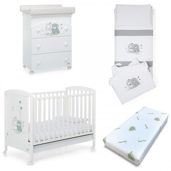 Set Foppapedretti Mascotte Bianco
