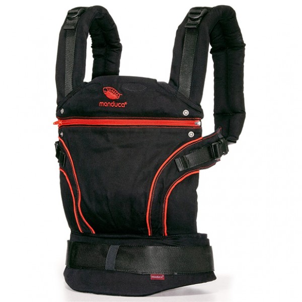 Marsupio Manduca Black Edition Radical Red