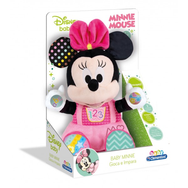 Peluche Interattivo Clementoni Disney Gioca e Impara Baby Minnie