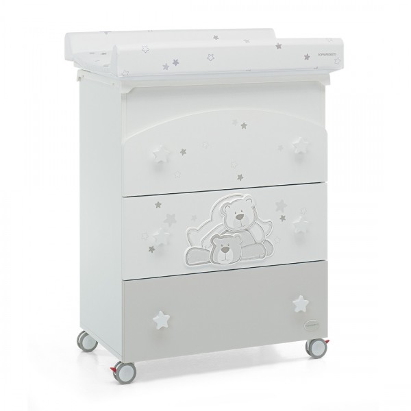Cassettiera Fasciatoio Foppapedretti Dolcestella Bianco