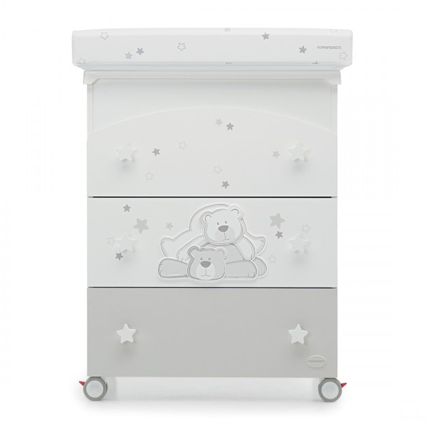 Cassettiera Fasciatoio Foppapedretti Dolcestella Bianco