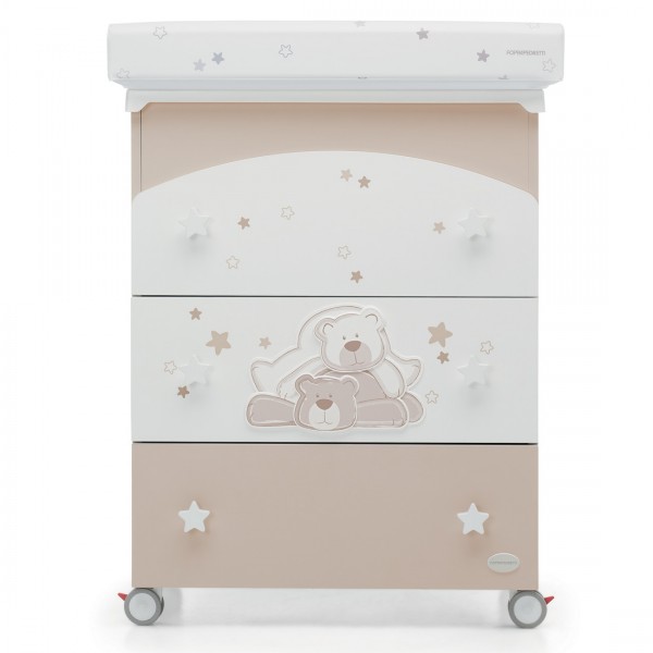Cassettiera Fasciatoio Foppapedretti Dolcestella Tortora