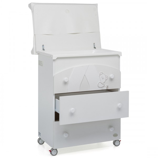 Cassettiera Fasciatoio Foppapedretti Giocoso Bianco