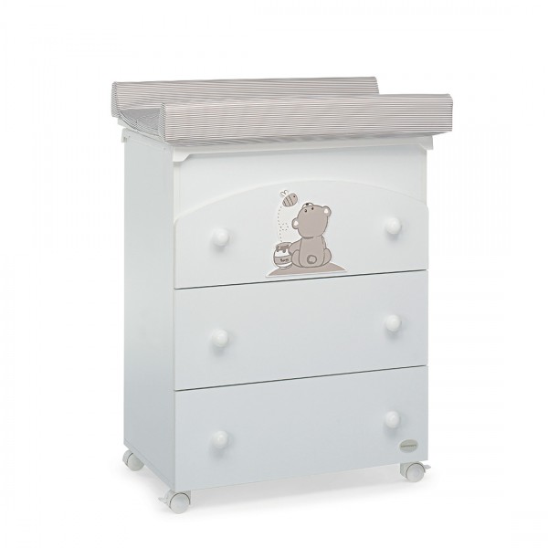Cassettiera Fasciatoio Foppapedretti Golosone Bianco
