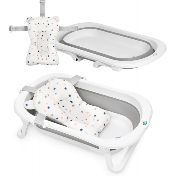 MS Innovaciones Bagnetto Flex Grigio + Cuscino Stelle