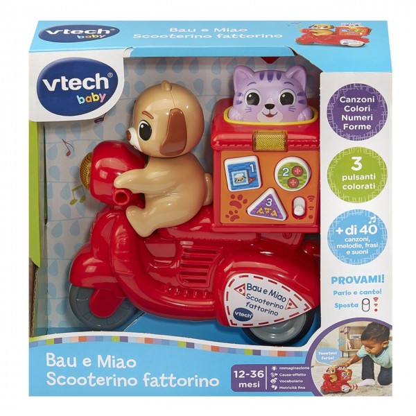 VTech Bau e Miao-Scooterino fattorino