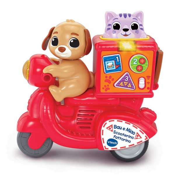 VTech Bau e Miao-Scooterino fattorino