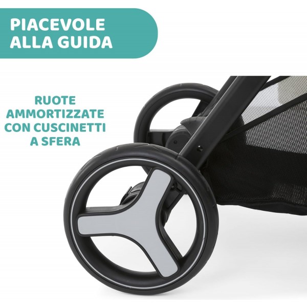 Trio Chicco Best Friend Pro Light Desert Taupe con Seggiolino Auto Kory i-Size Black