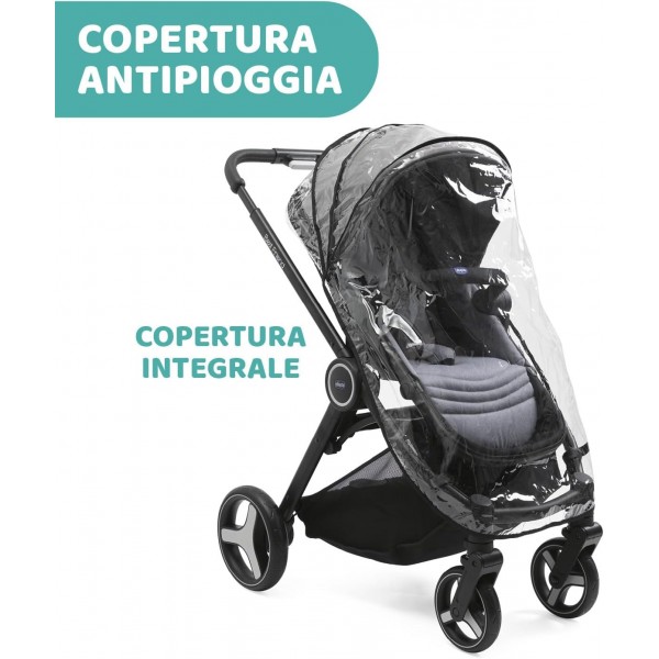 Trio Chicco Best Friend Pro Light Desert Taupe con Seggiolino Auto Kory i-Size Black