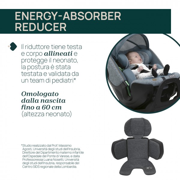 Seggiolino Auto Chicco Bi-Seat i-Size Air Black (40-150 cm)