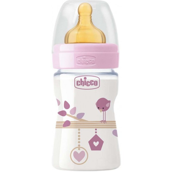 Biberon Benessere Chicco 150ml Girl Flusso Normale Caucciù