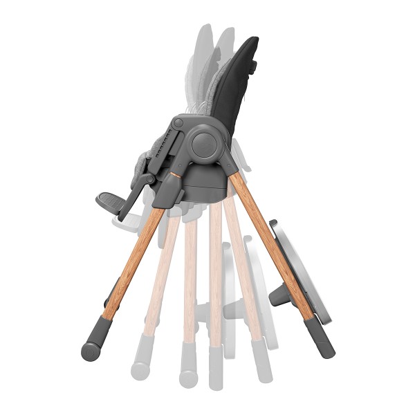Seggiolone Evolutivo Maxi Cosi Minla Essential Graphite
