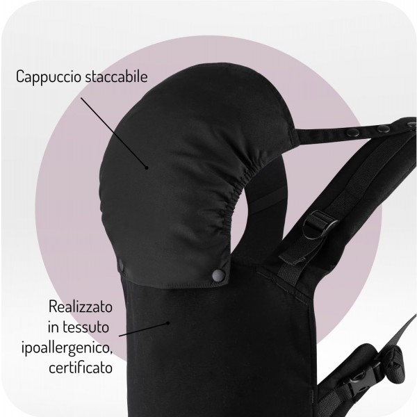 Marsupio MoMi COLLET Black