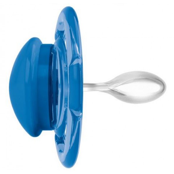 Succhietto Mam Perfect Night 16m+ Silicone Luna Blu