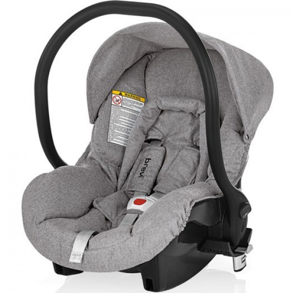Trio Brevi Presto City Reversibile Grigio Melange 077 con Passeggino 652