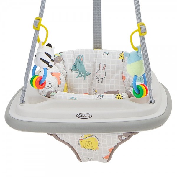 Altalena Graco Bumper Jumper Bear Trail