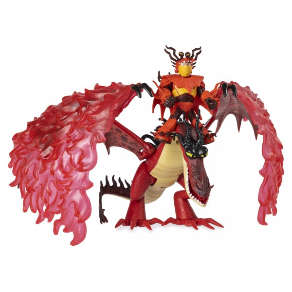 Drago Spin Master Dragon Trainer Snotlout e Hookfang
