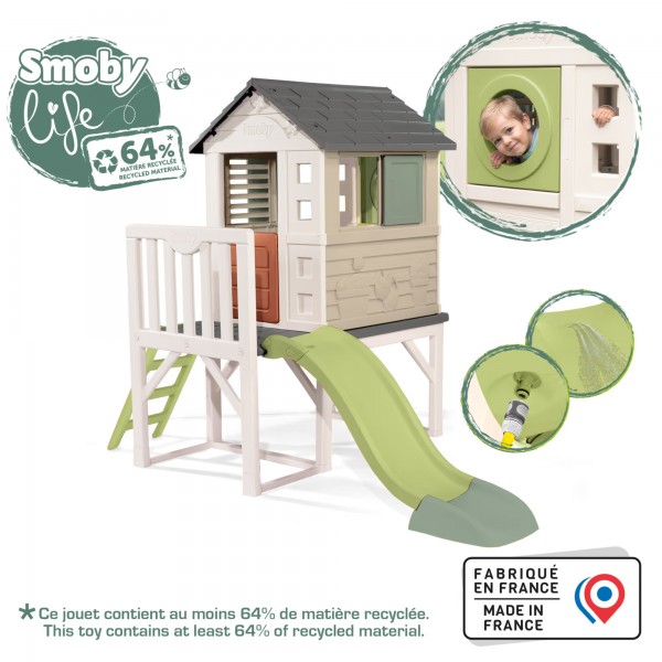 Casetta Smoby su Palafitta Con Scivolo