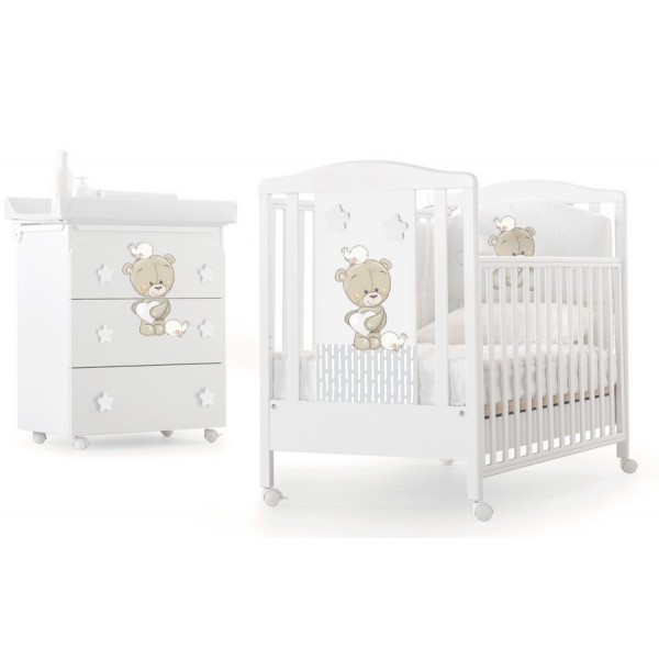 Set Azzurra Design Love Me Bianco