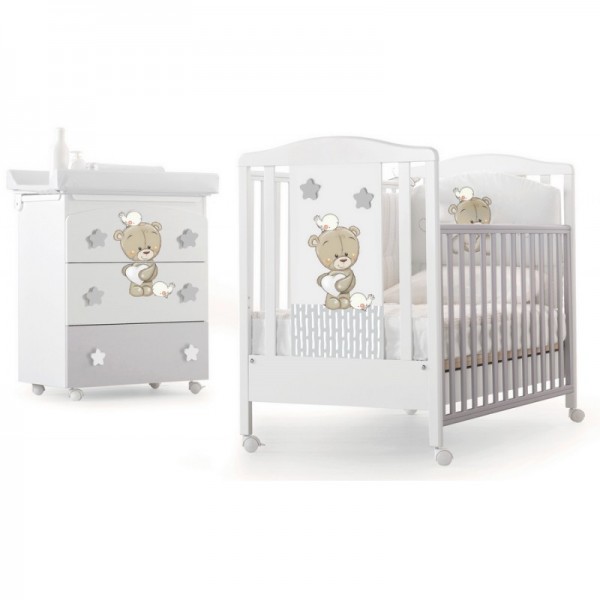 Set Azzurra Design Love Me Bianco