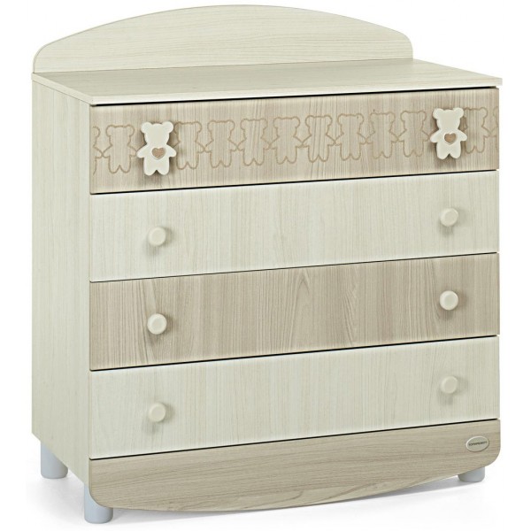 Kit Offerta Teddy Love 500 Foppapedretti Beige con Comò 