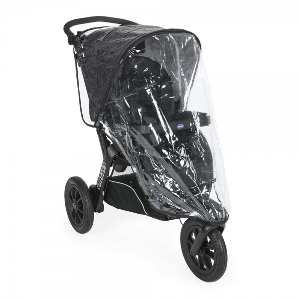 Trio Chicco Activ3 Jet Black + Kit Auto