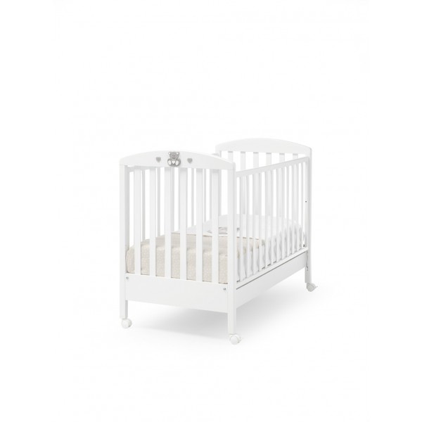 Set Erbesi Charly Bianco Tortora con Materasso