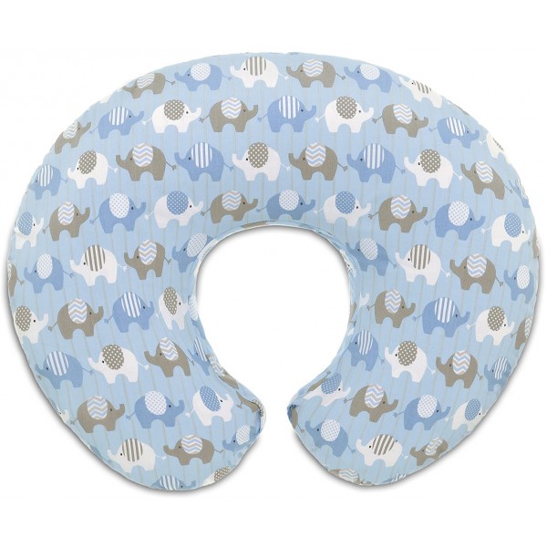 Fodera Cuscino Allattamento Boppy Elephants Blue
