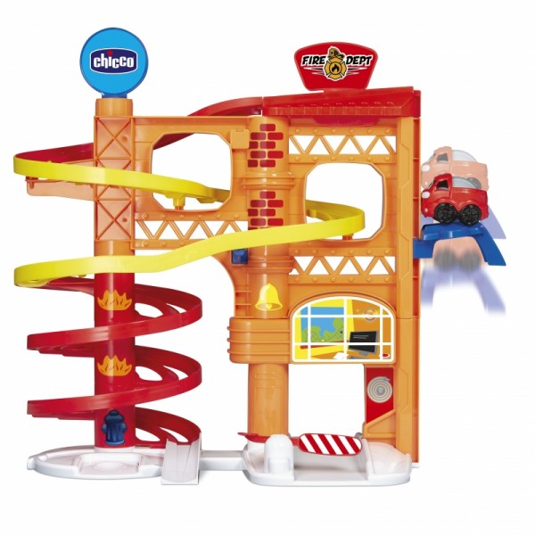 Garage Chicco Toy Turbo Ball Playset 2 Fire Station