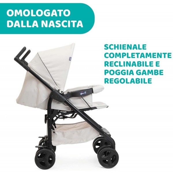 Trio Chicco Sprint Black Sandshell