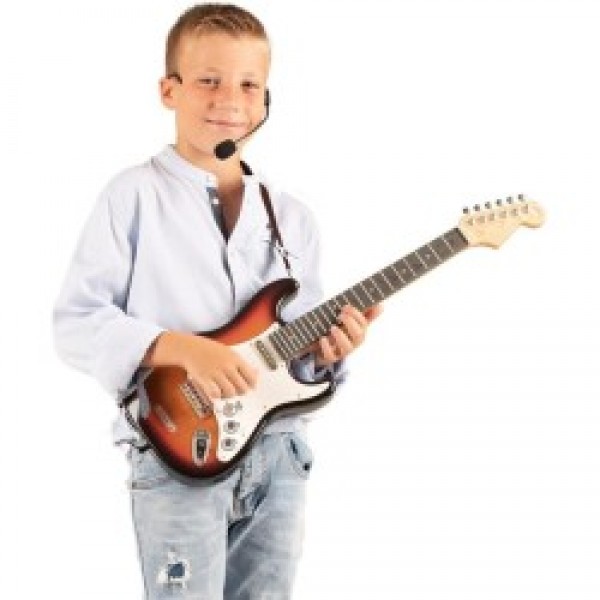 Bontempi Chitarra Elettronica con Microfono e Connessione Wireless