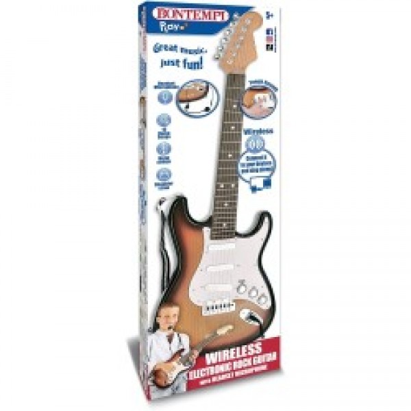 Bontempi Chitarra Elettronica con Microfono e Connessione Wireless