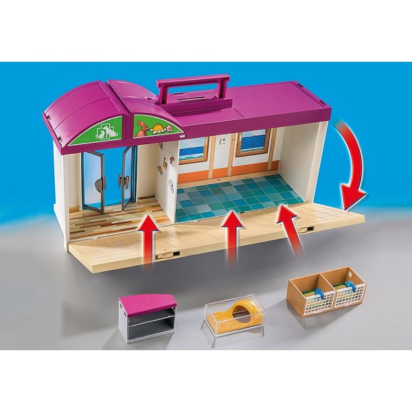 Clinica Veterinaria Portatile Playmobil City Life