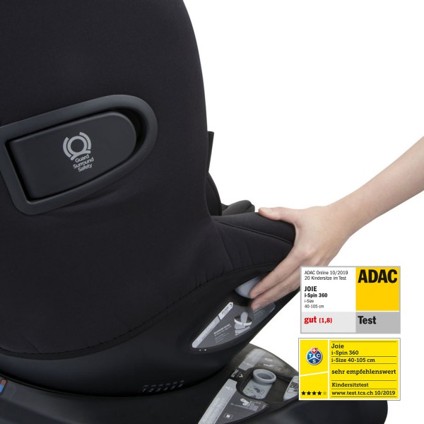 Seggiolino Auto Joie i-Spin 360 Coal
