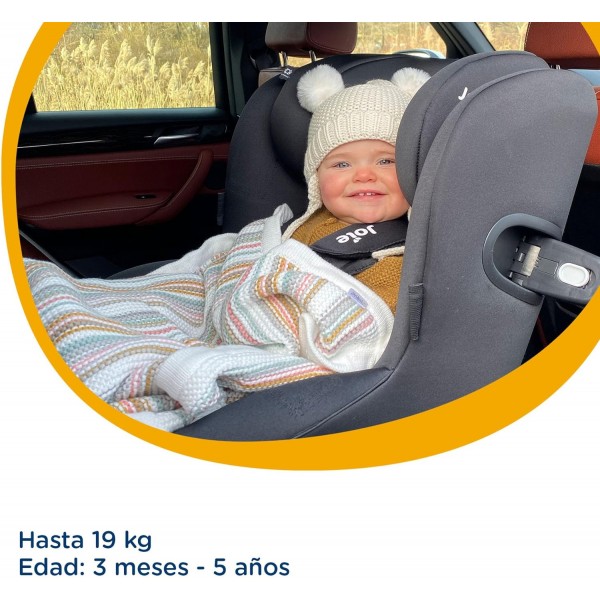 Seggiolino Auto Joie i-Spin 360 Coal