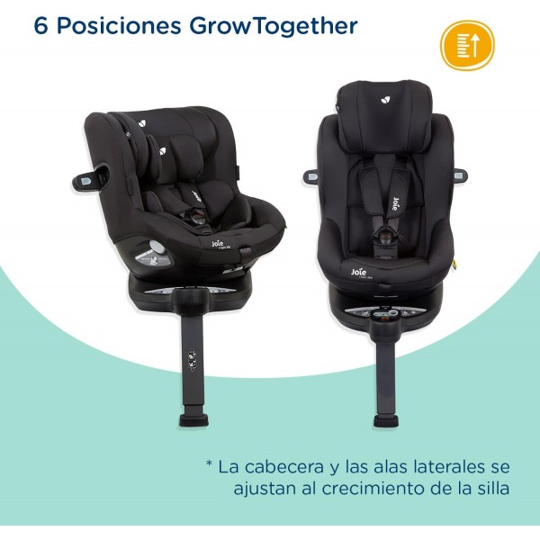 Seggiolino Auto Joie i-Spin 360 Coal