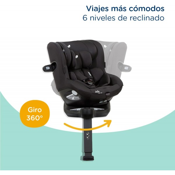 Seggiolino Auto Joie i-Spin 360 Coal