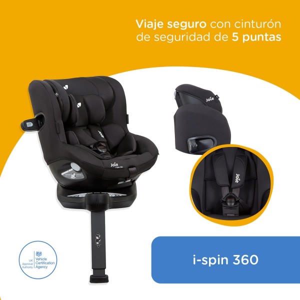 Seggiolino Auto Joie i-Spin 360 Coal