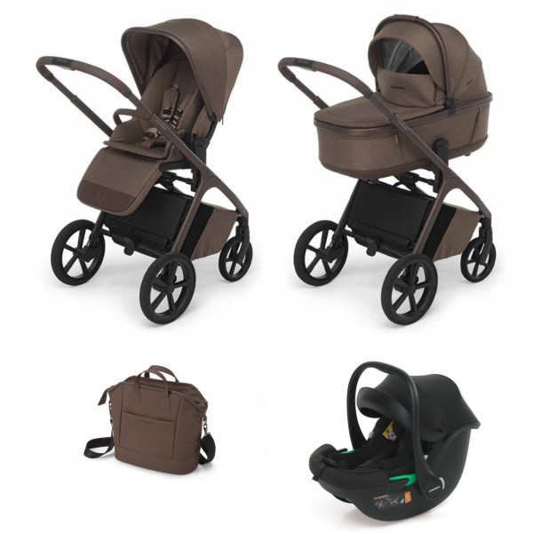 Trio Foppapedretti Commander Brown con Borsa