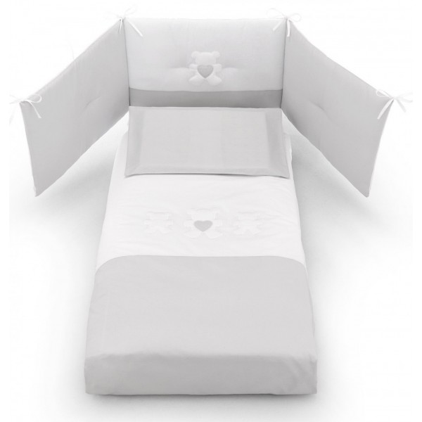 Completo Piumone Erbesi Molly Grigio