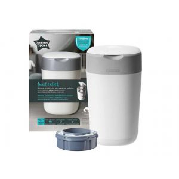 Contenitore per Pannolini Tommee Tippee Sangenic Twist & Click Bianco