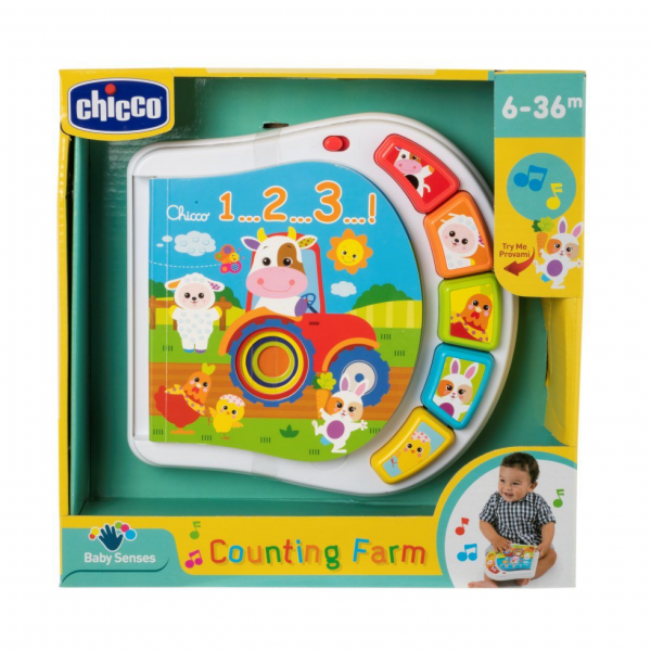 Gioco Chicco Libro Fattoria dei Numeri
