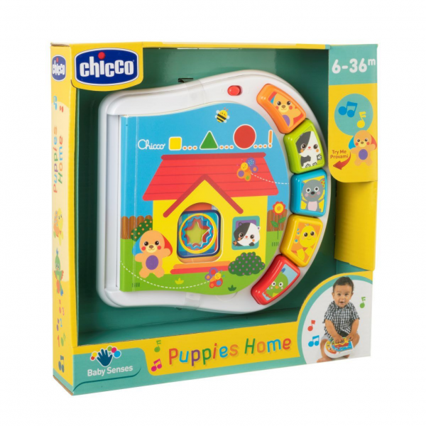 Gioco Chicco Libro Animali della Casa