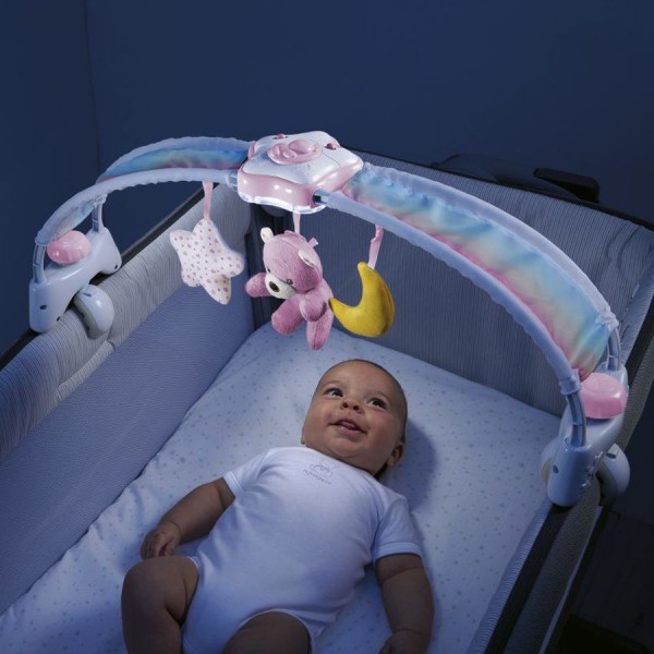 Arco Lettino Chicco Rainbow Sky Rosa