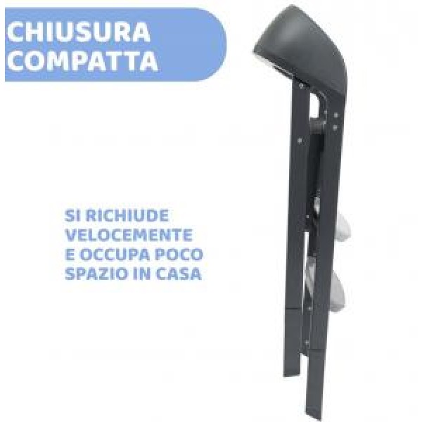Seggiolone Chicco Crescendo Up Etna Black Re_Lux