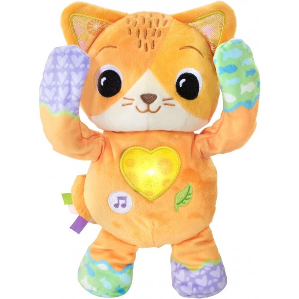 VTech Minù, Gattino Cucù, Gatto Peluche Interattivo con più di 35 Canzoni
