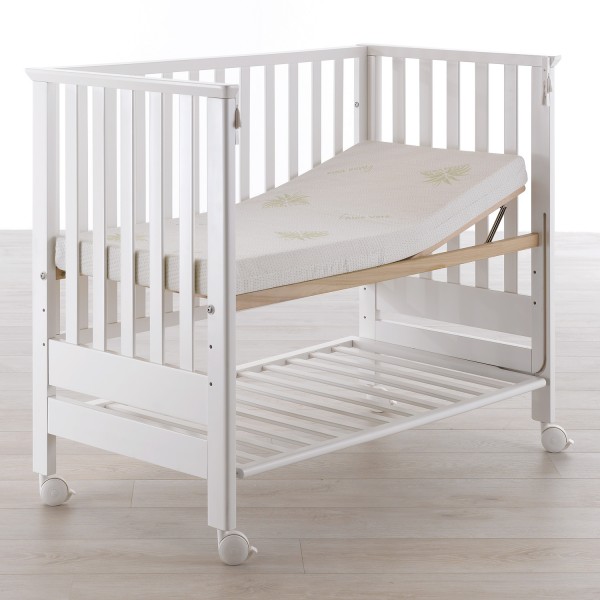 Lettino Culla Contact Azzurra Design Bianco Co-sleeping