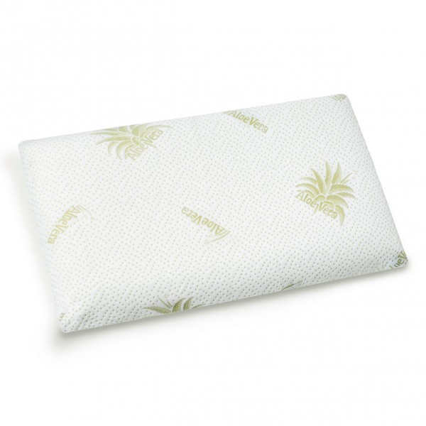 Materasso per Lettino da Campeggio Kiby Arrotolabile H4 + Cuscino Lettino Antisoffoco Memory Foam Kiby Alto H5,5
