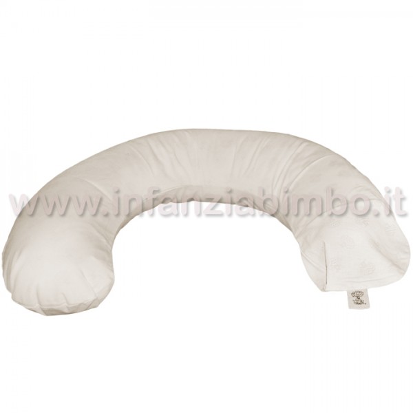 Cuscino Allattamento XXL Lumaland 190cm - Ecologico E Traspirante Per Gravidanza - Foto 3